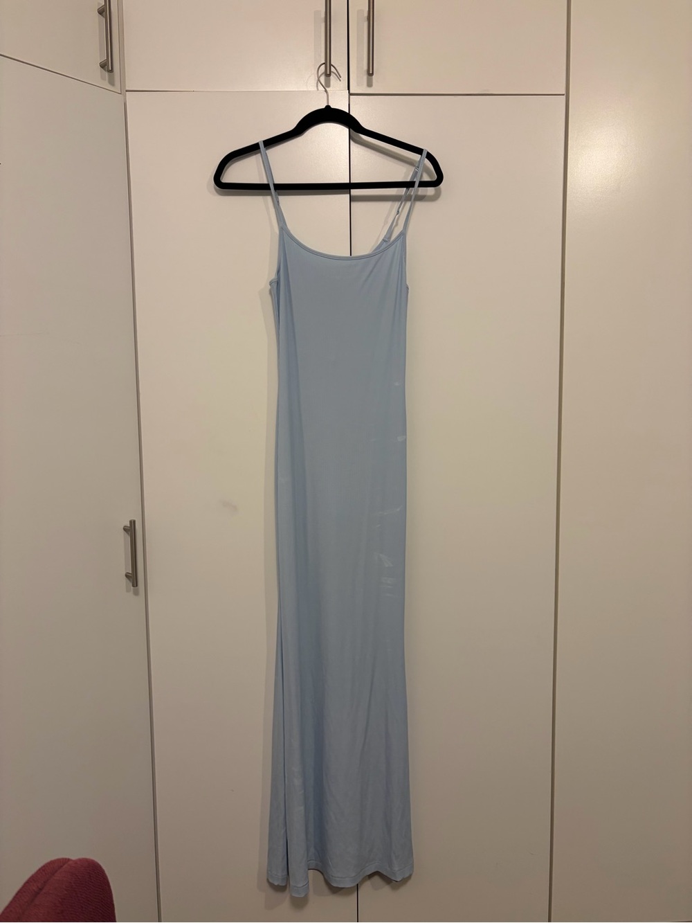 NEW WITH TAGS Skims Soft Lounge Long Slip Dress - Light Blue